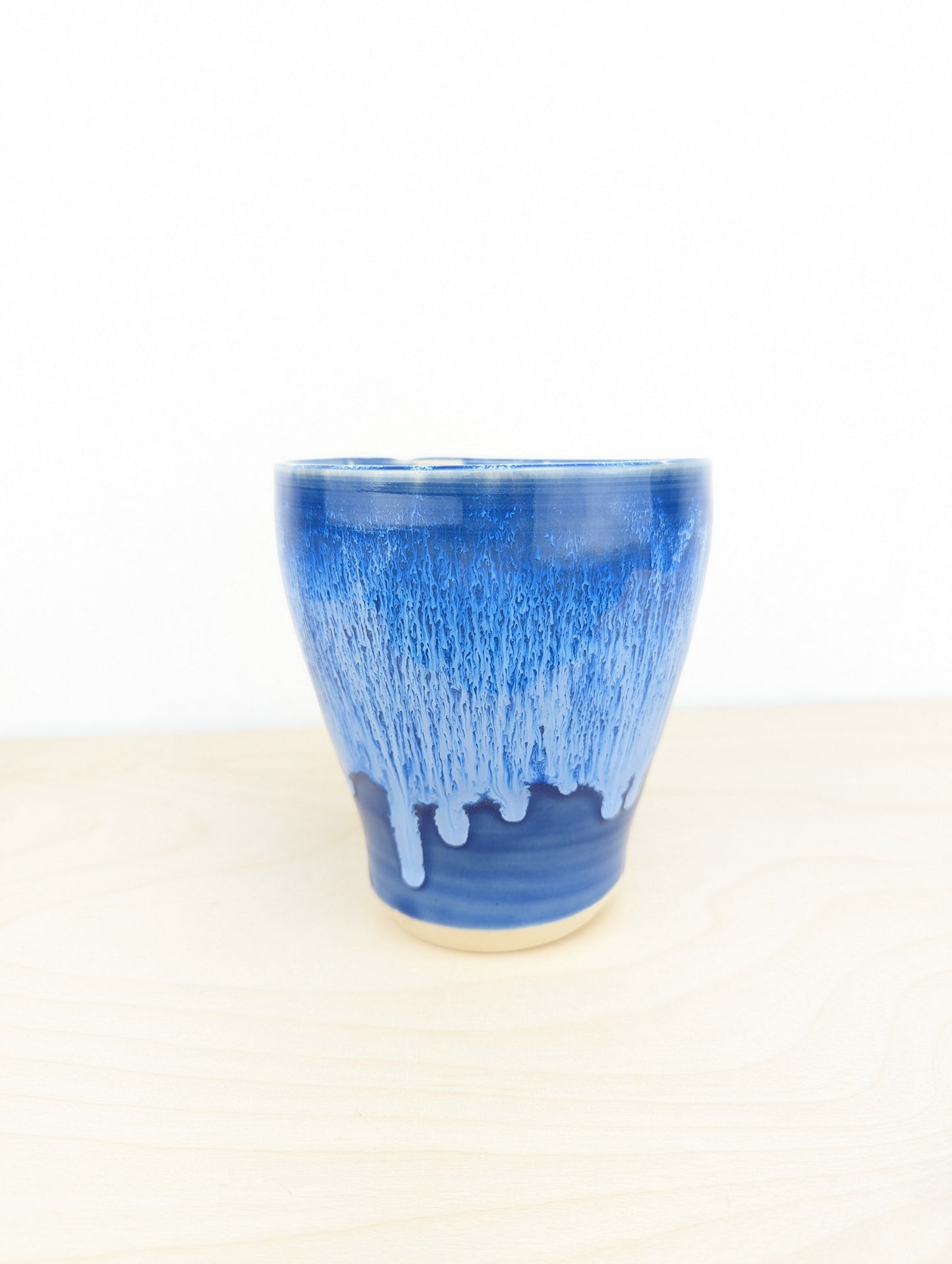 Big Drippy Blue Mug