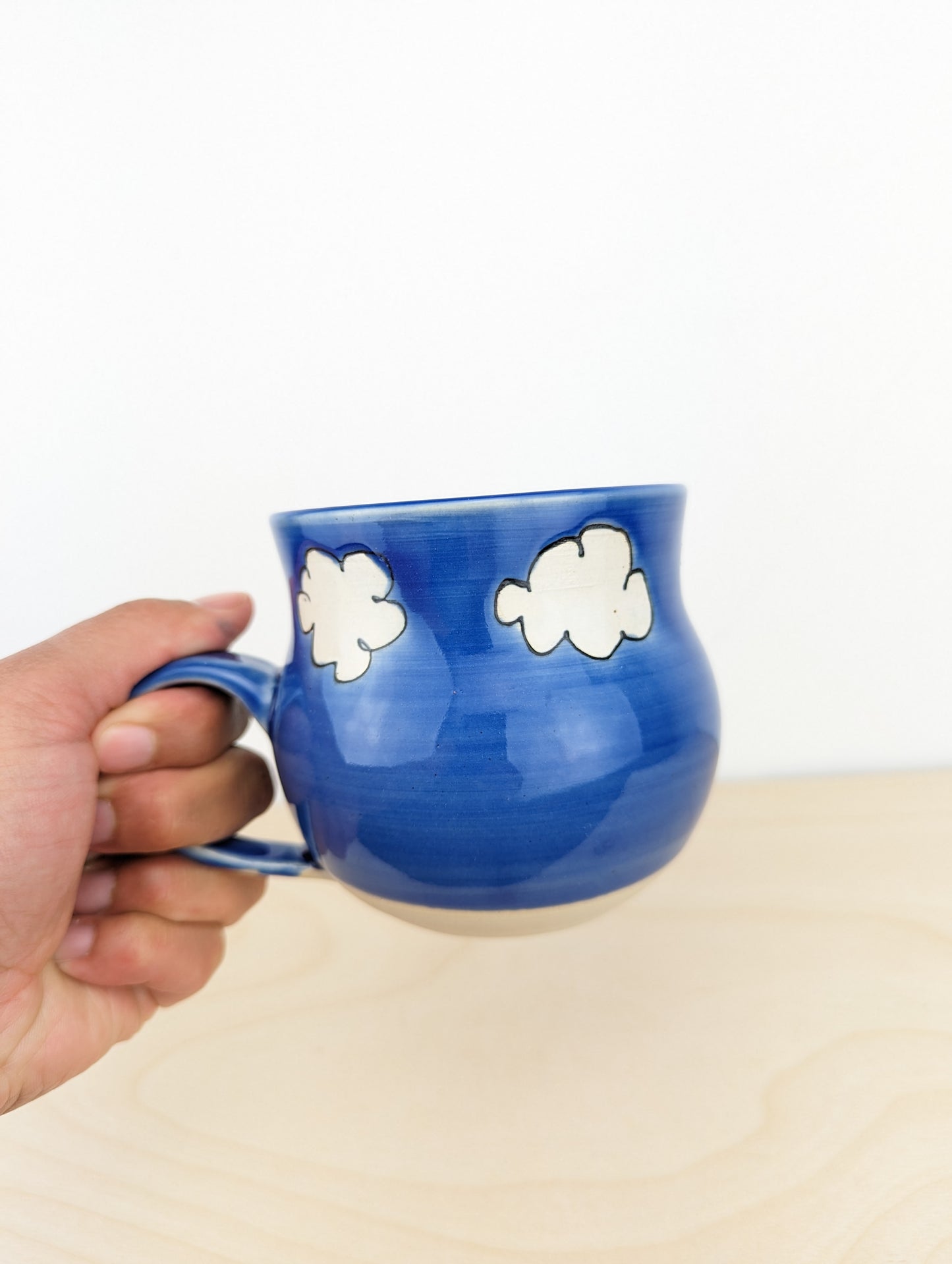 Sky Blue Cloud Mug
