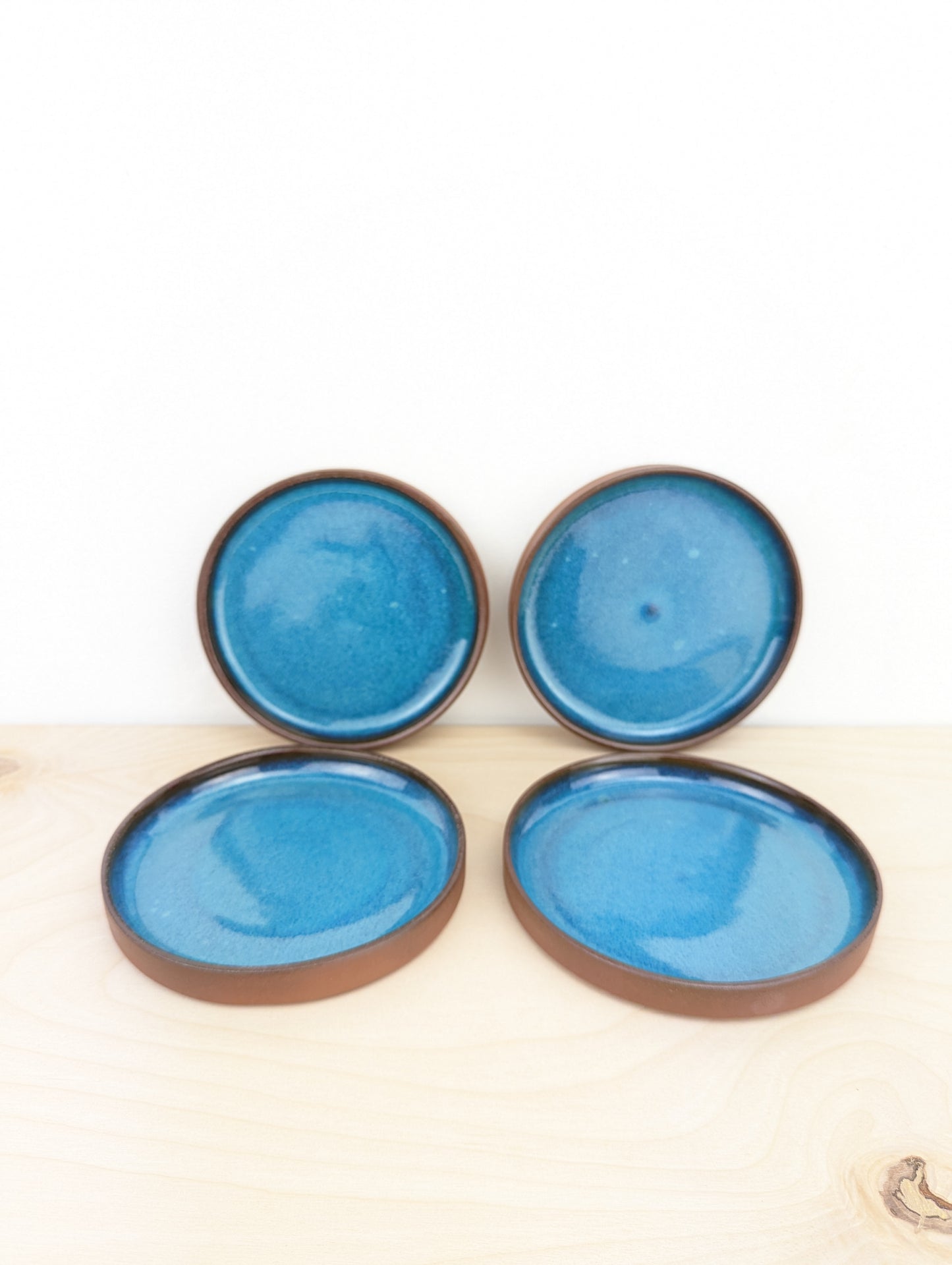 Small Red and Blue Plate