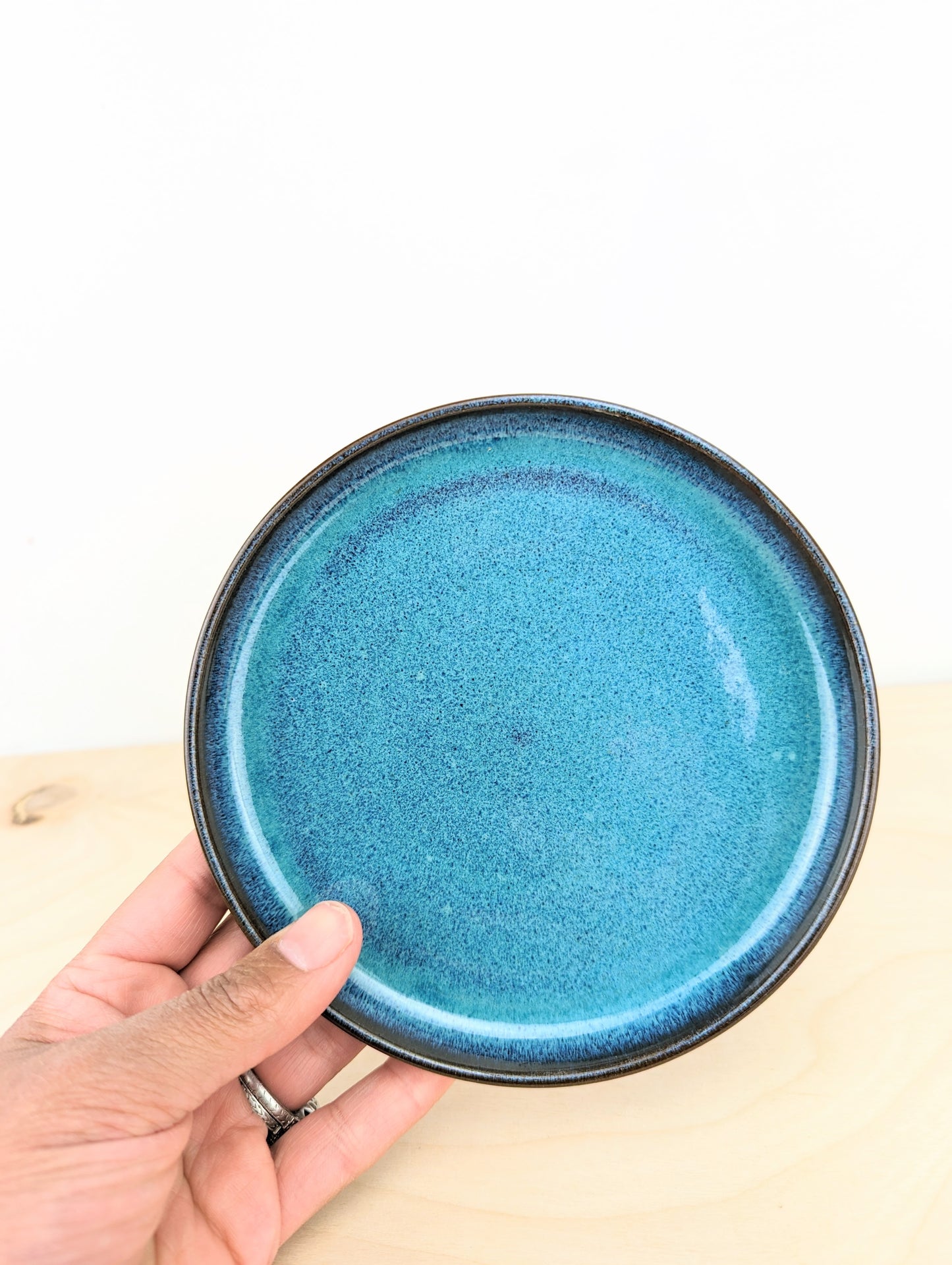 Small Blue Plate