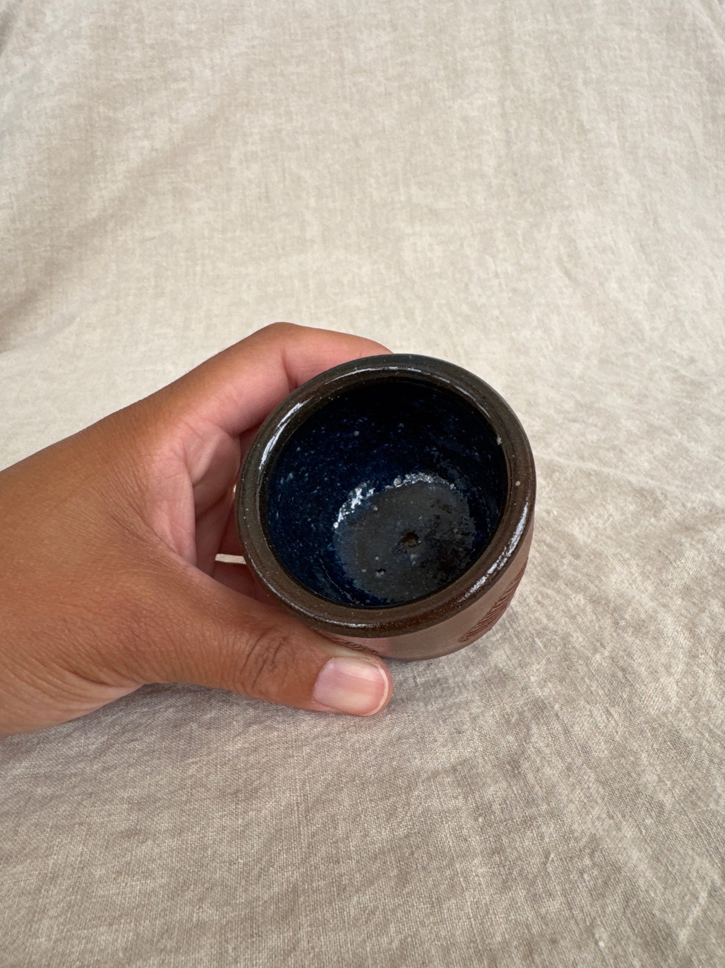 Small galaxy cup strike anywhere match holder
