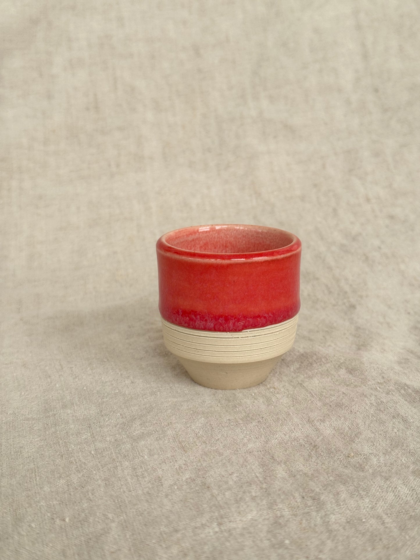 Coral Small cup strike anywhere match holder