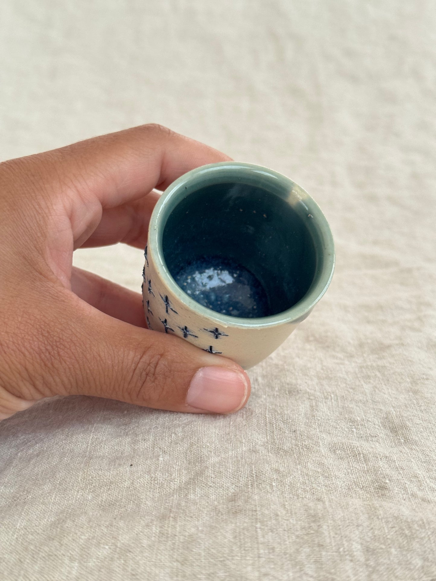 Small galaxy cup strike anywhere match holder