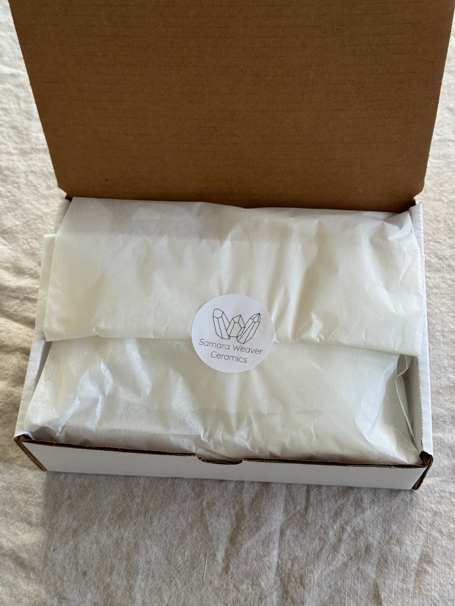 Handmade Ceramic Sage Gift Box