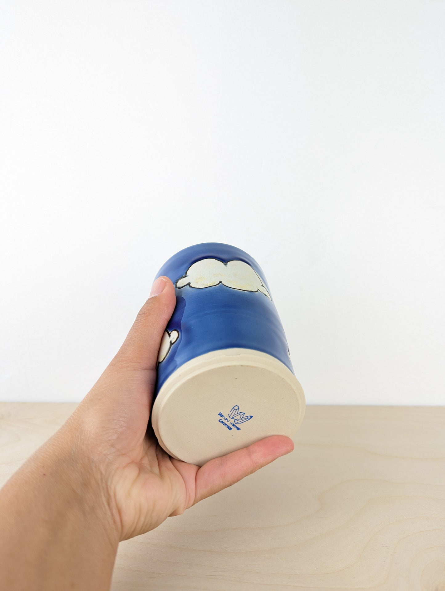 Blue Cloud Cup