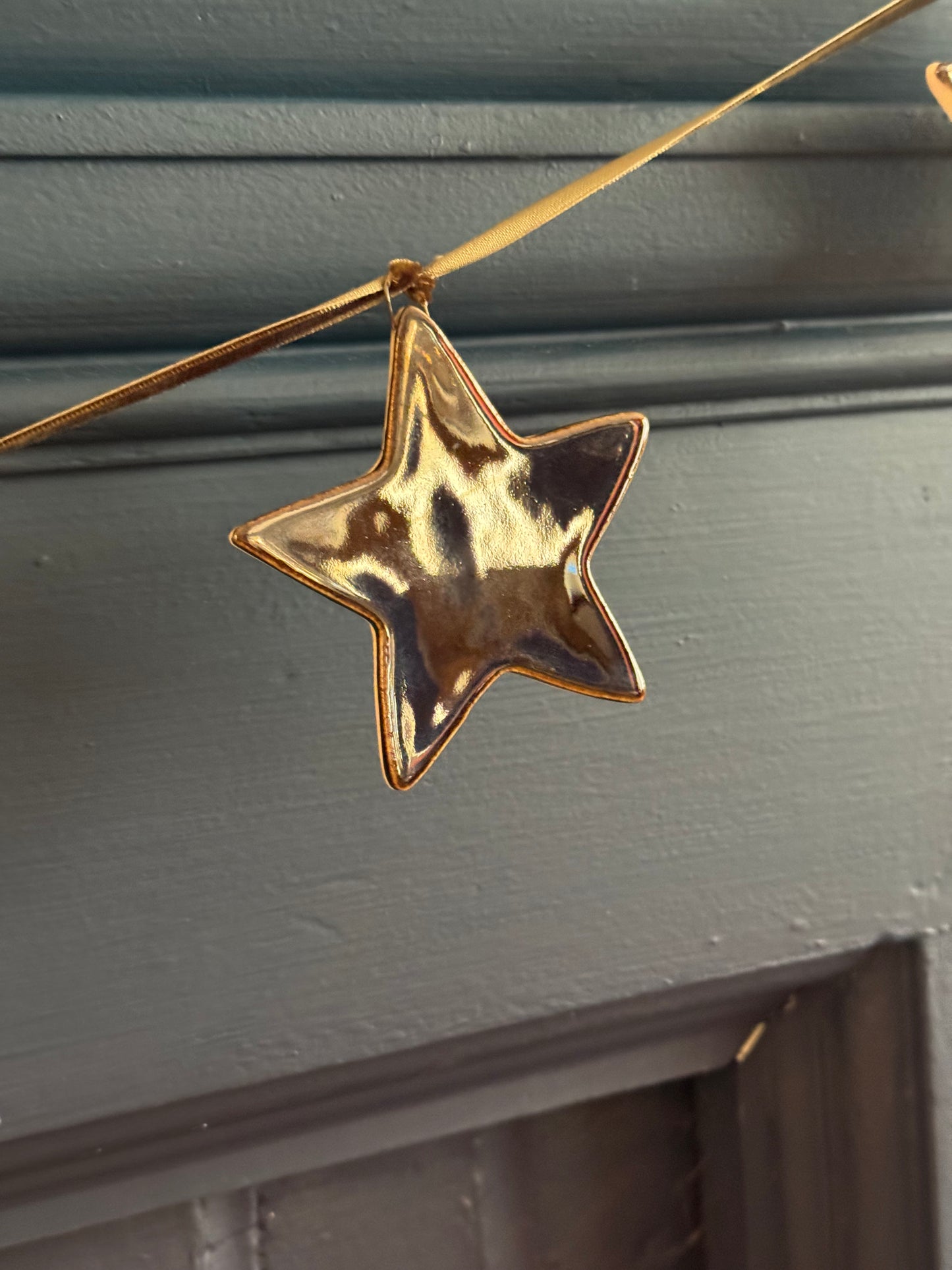 Silver Star Garland