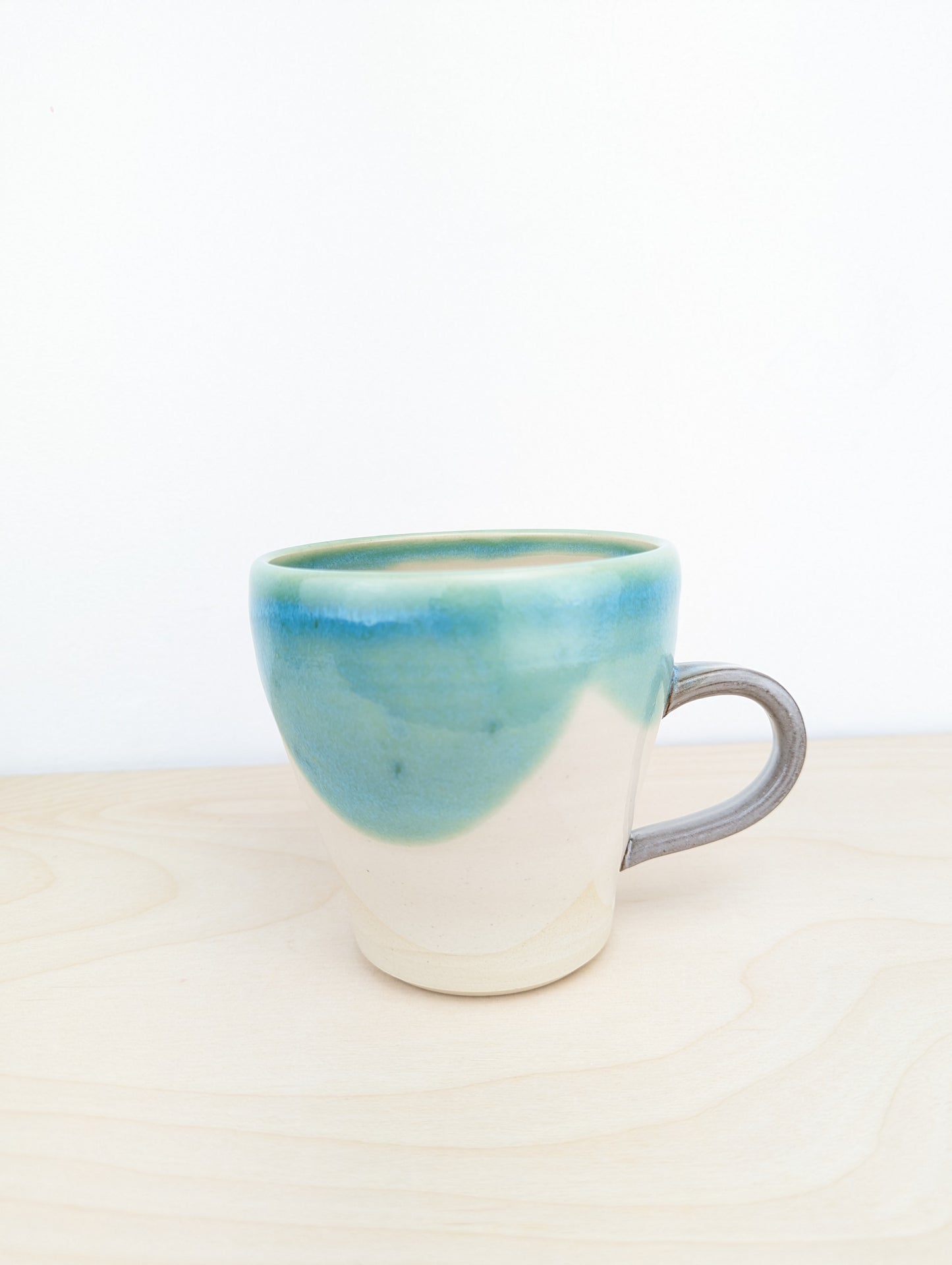 Blue and White Mug