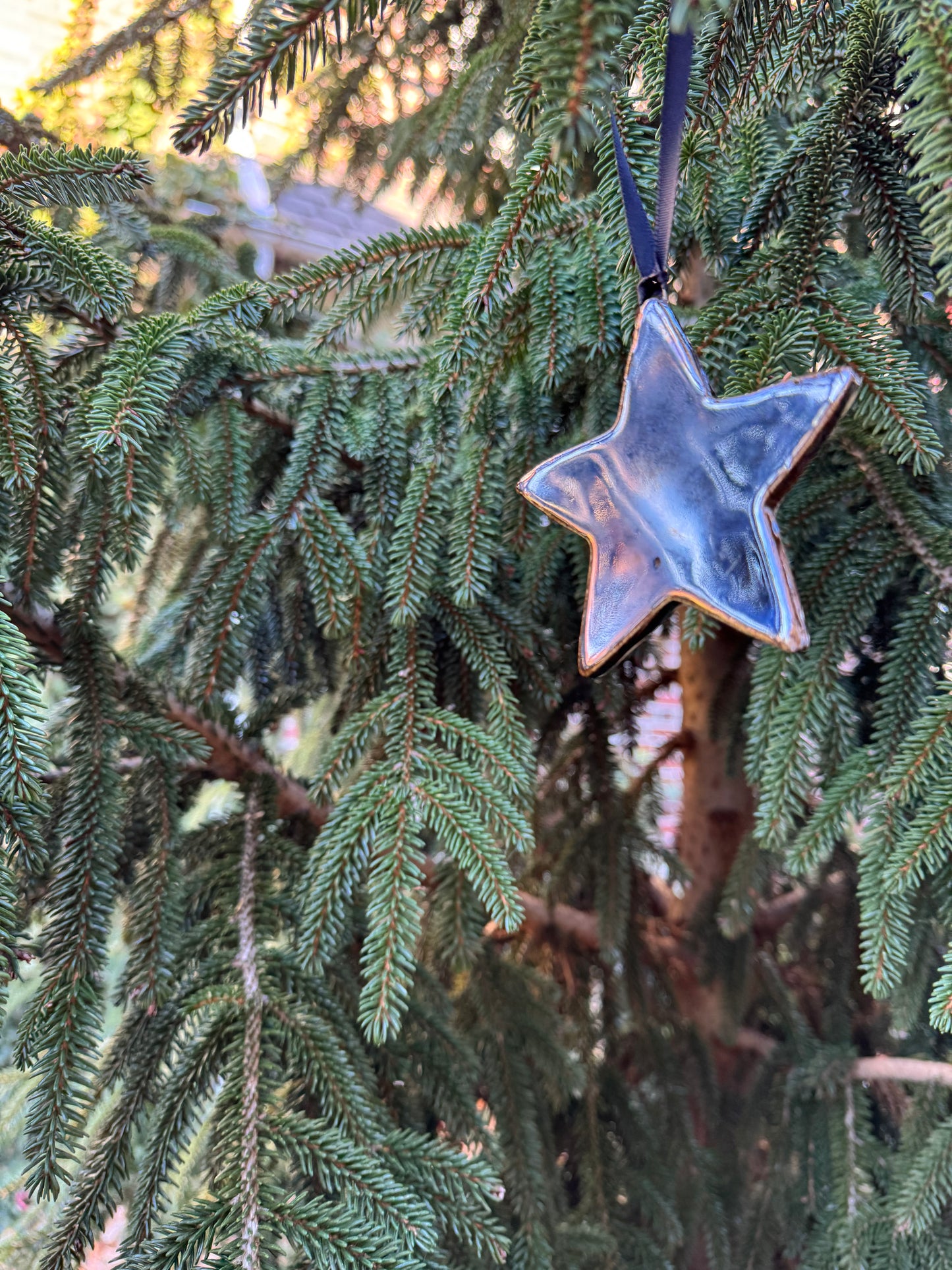 Silver Star Ornamnets