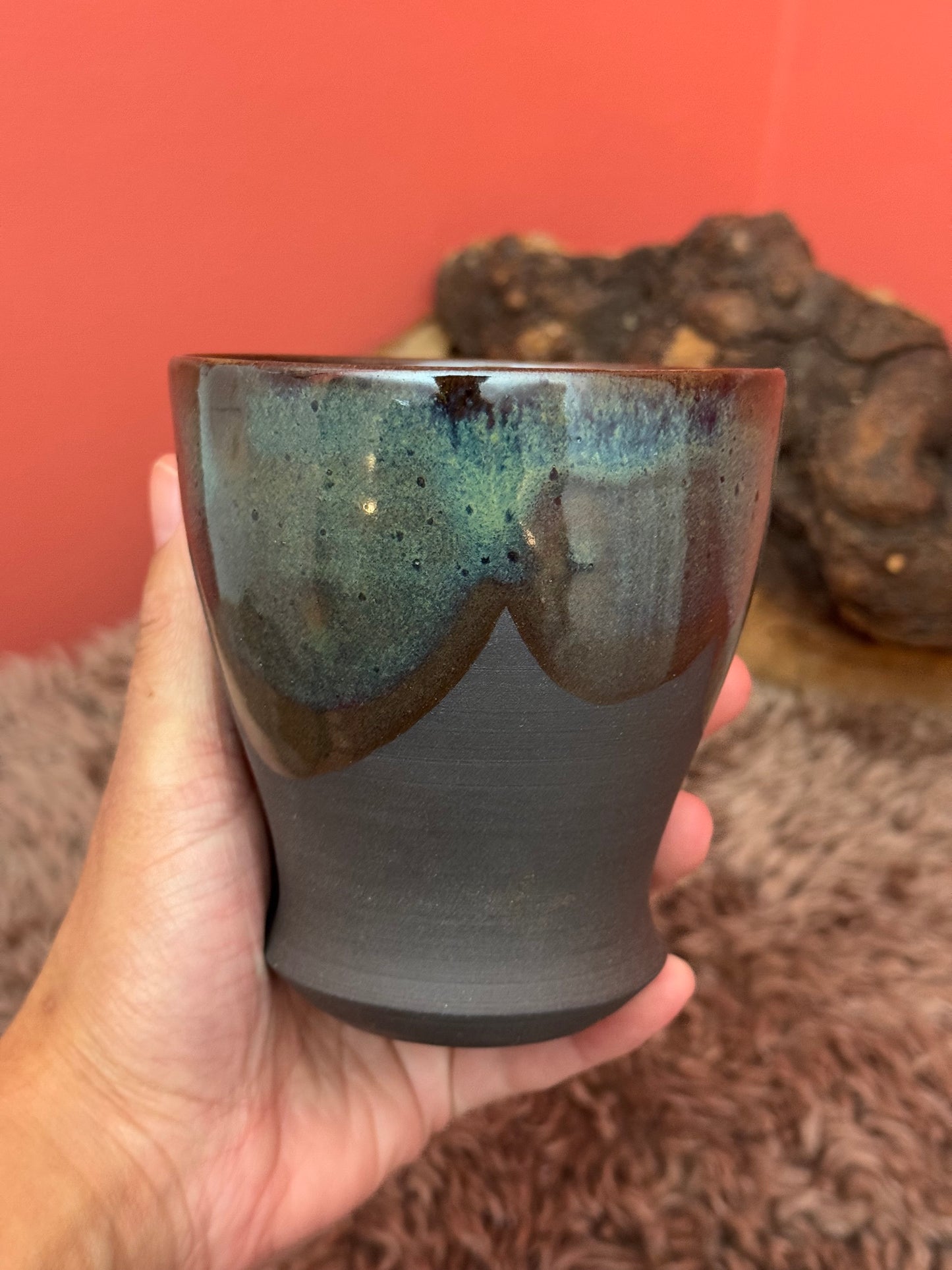 Brown Bear Clay cup