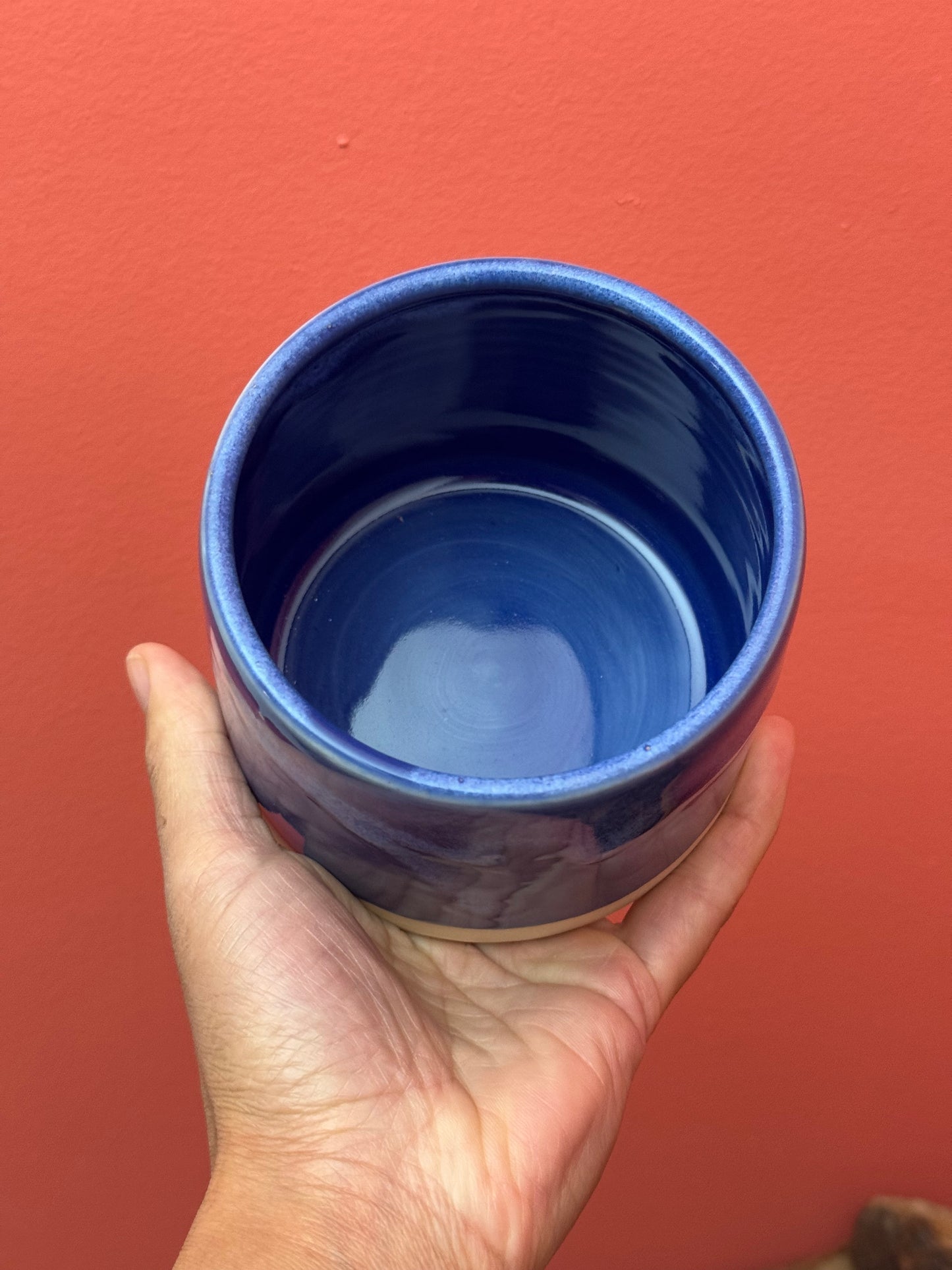 Drippy Blue Cup