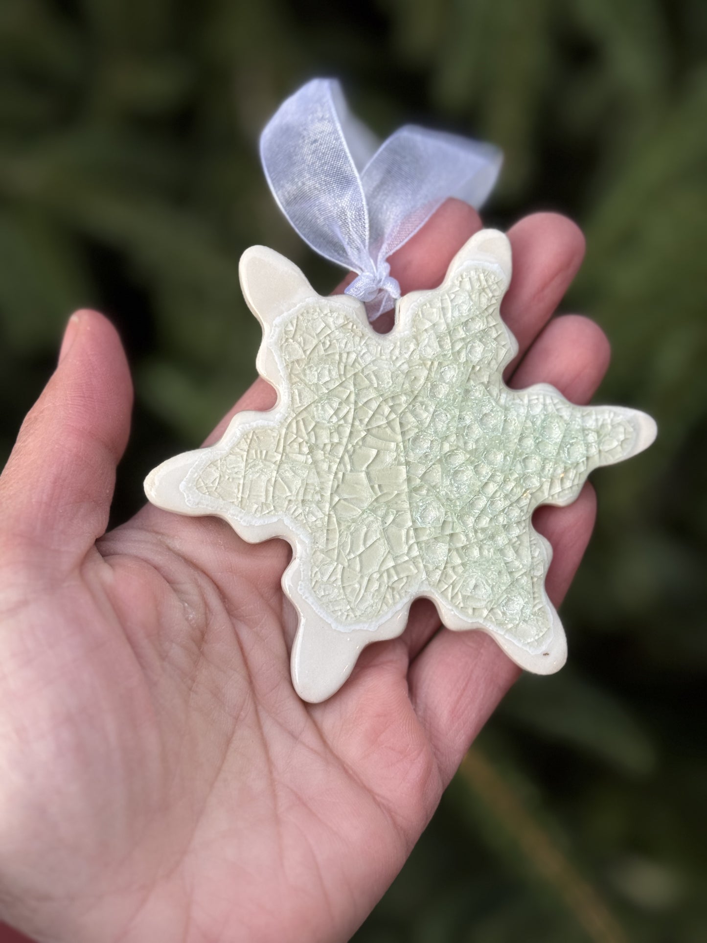 Sparkling Snowflake Ornamnet