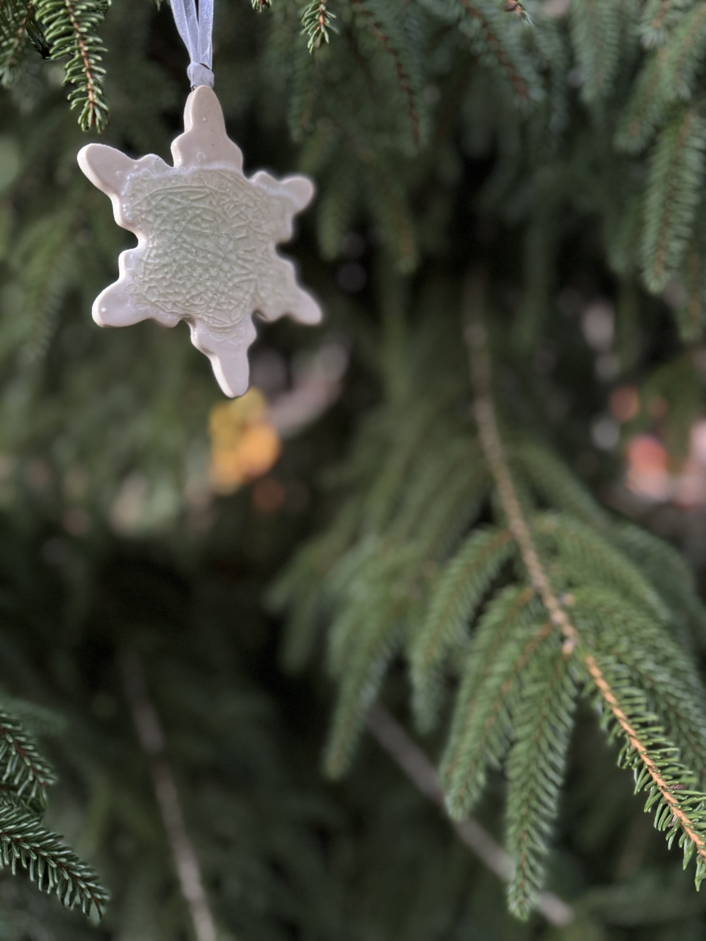 Sparkling Snowflake Ornamnet