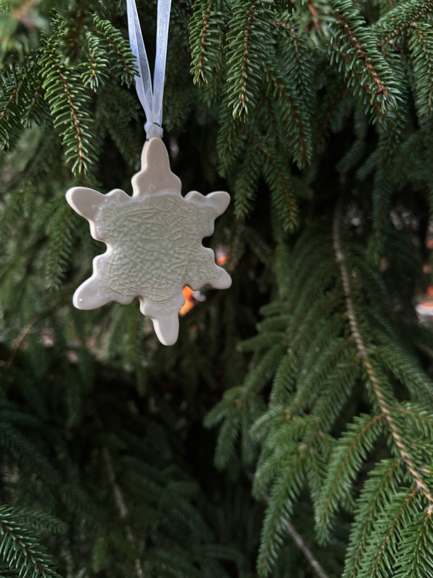 Sparkling Snowflake Ornamnet