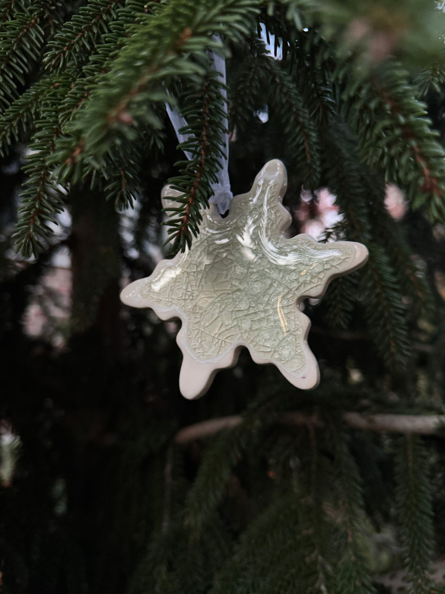 Sparkling Snowflake Ornamnet