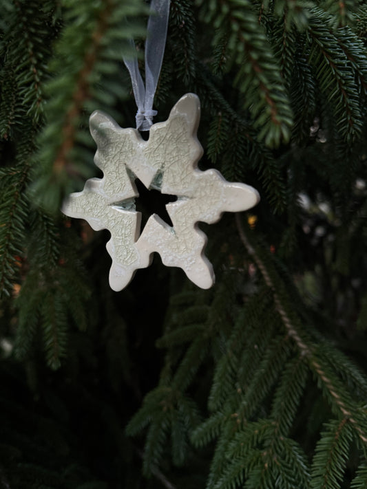 Sparkling Snowflake Ornamnet