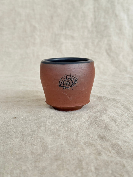 Small eye cup strike anywhere match holder