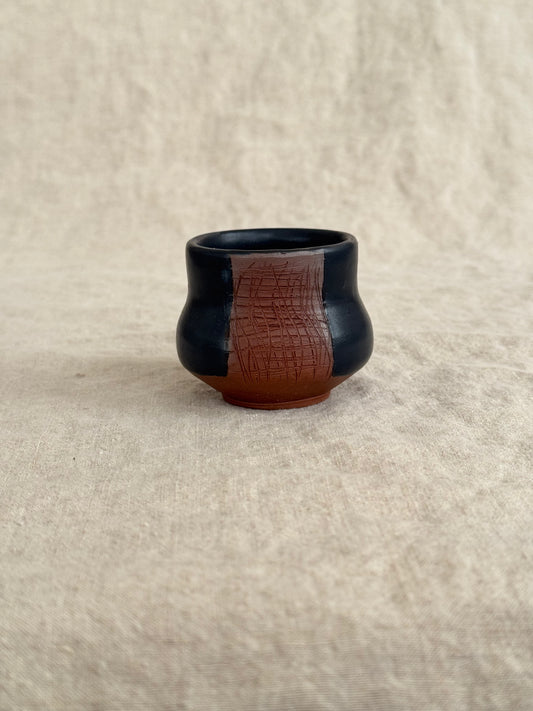 Small cup strike anywhere match holder