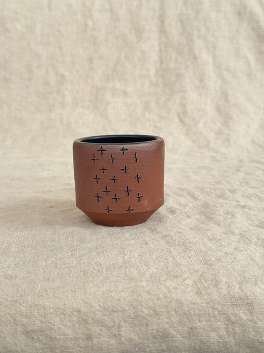 Small cup strike anywhere match holder