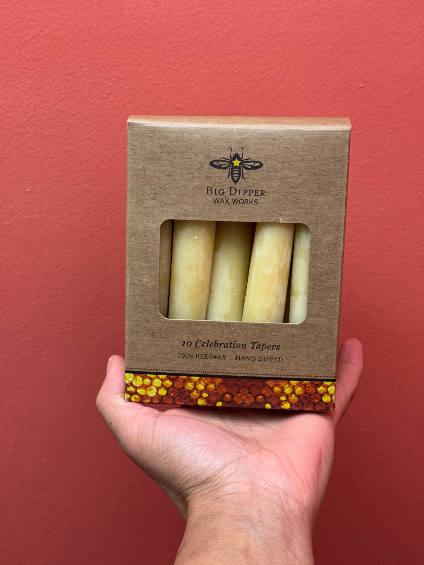 Bees Wax 5” Taper Candles