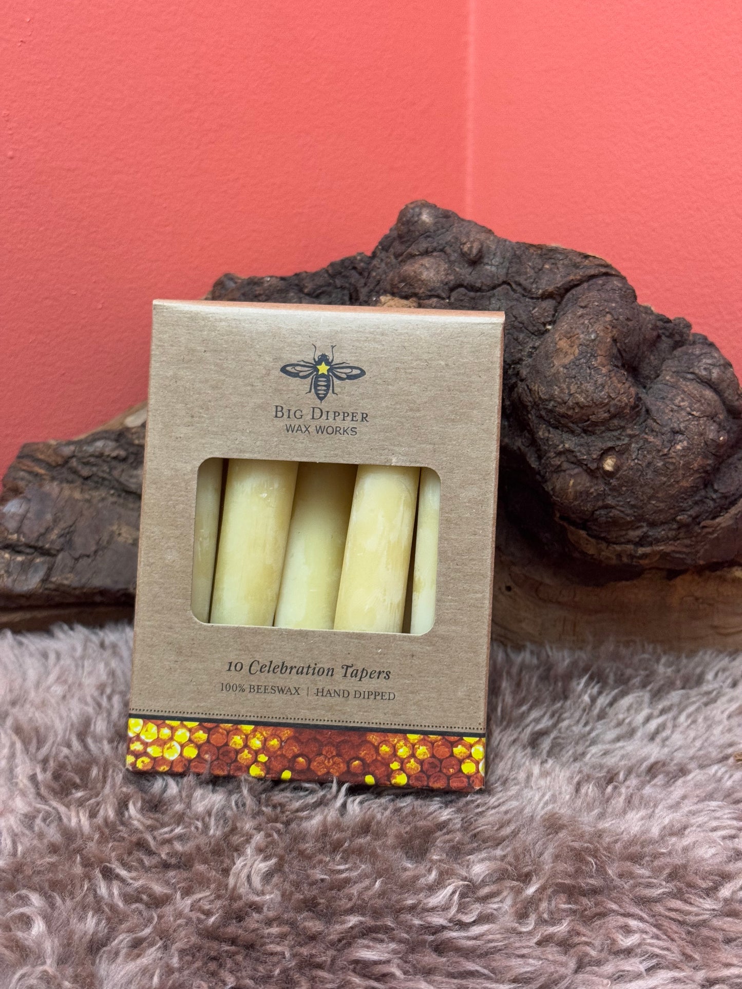 Bees Wax 5” Taper Candles