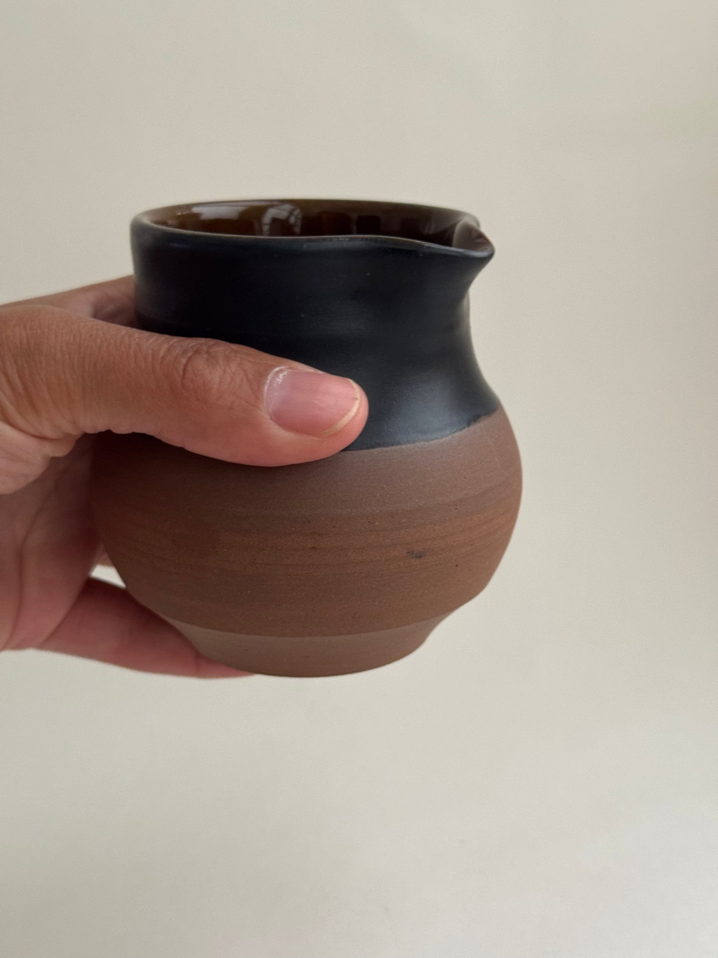 Mini Dark Earth Pitcher