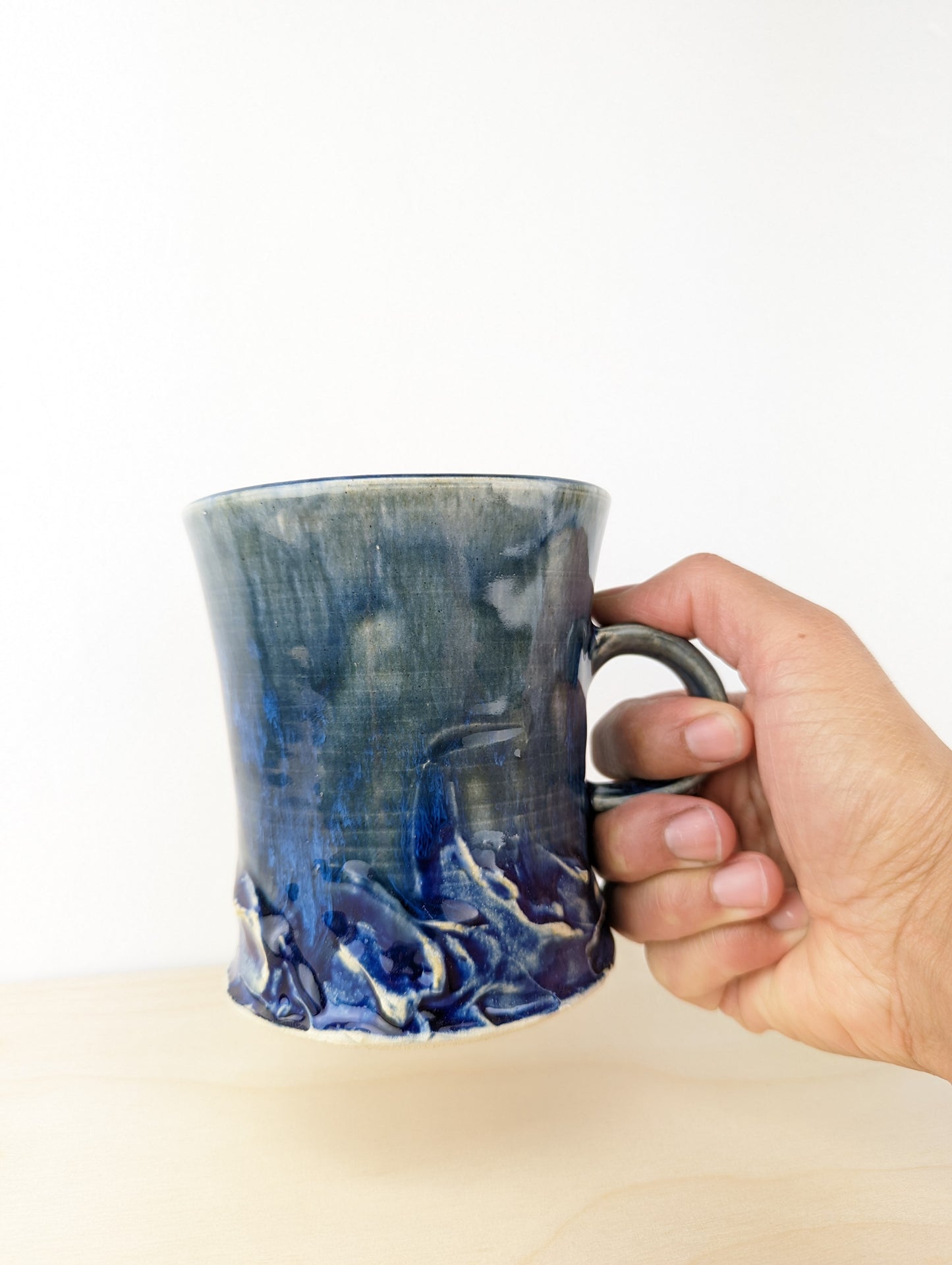 Blue Stormy Seas Mug